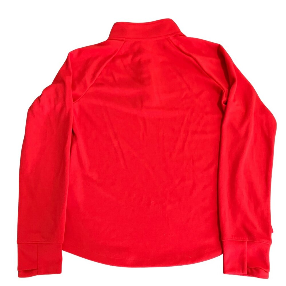 Under Armour Ole Miss Rebels Red Quarter-Zip Sweatshirt Women’s M - Picture 2 of 11